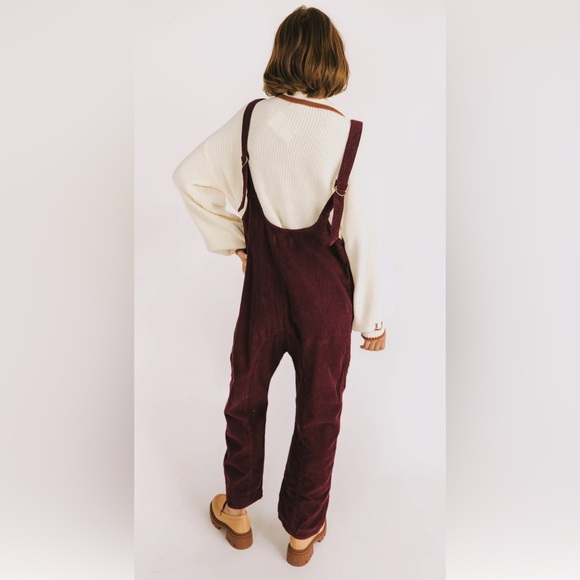 Free People High Roller Corduroy Jumpsuit - Picture 6 of 11